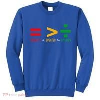 June 19th 1865 Equality Is Greater Than Division Sweatshirt thumb 0