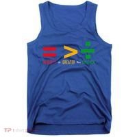 June 19th 1865 Equality Is Greater Than Division Tank Top thumb 0