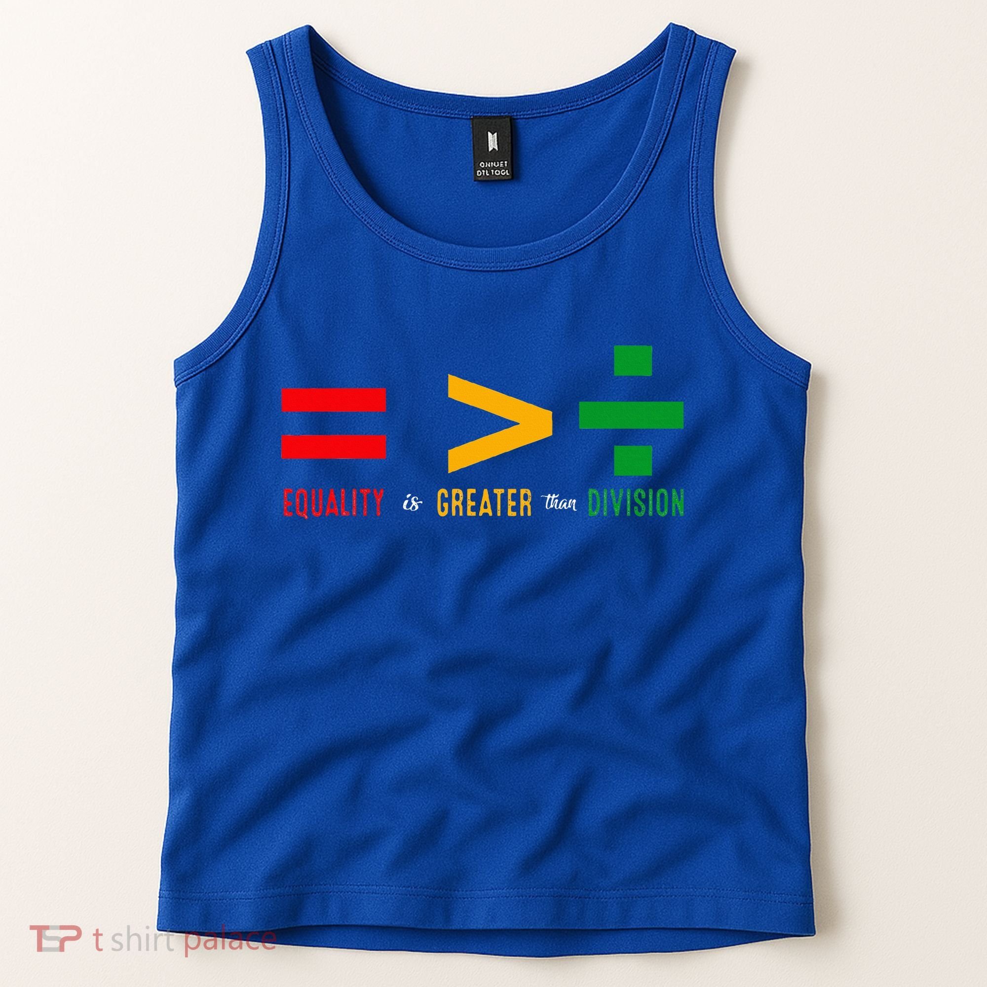 June 19th 1865 Equality Is Greater Than Division Tank Top
