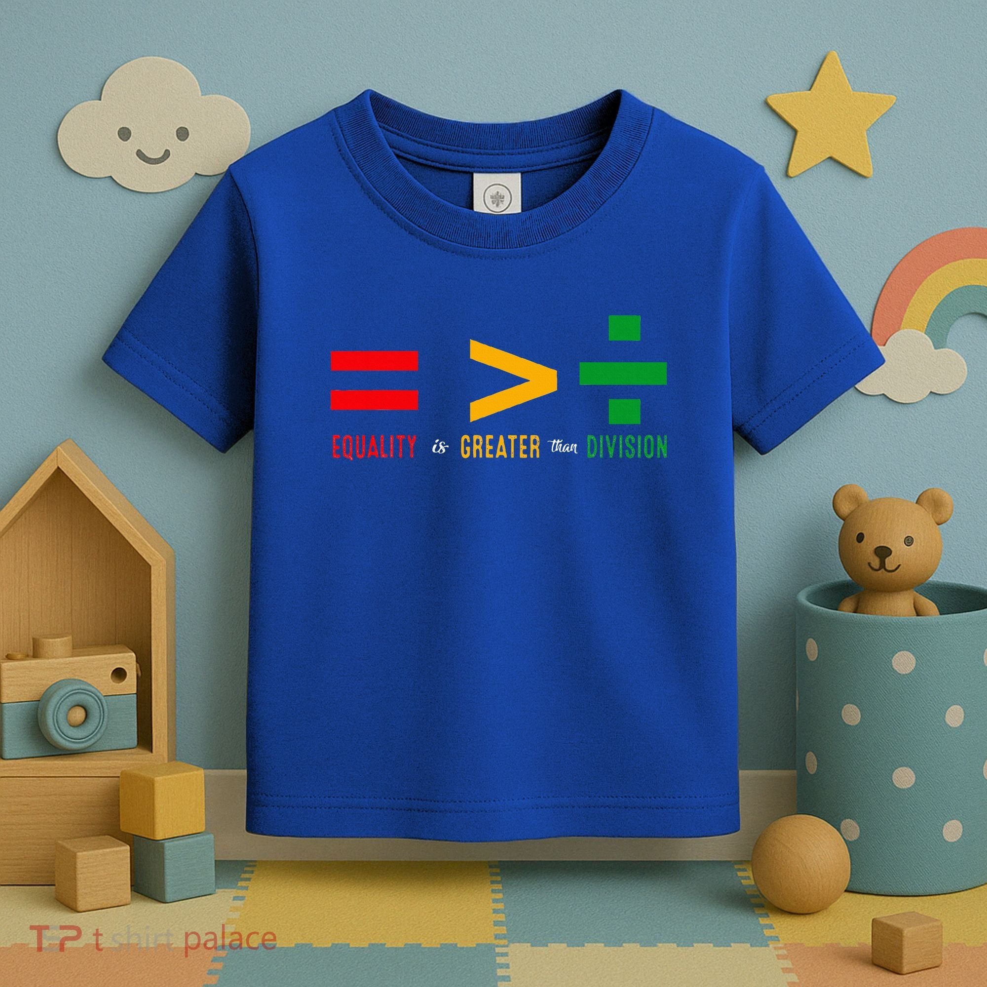 June 19th 1865 Equality Is Greater Than Division Toddler T-Shirt