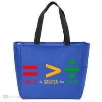 June 19th 1865 Equality Is Greater Than Division Tote Bag thumb 0