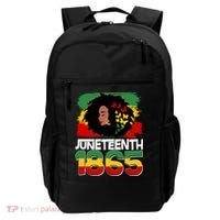 Juneteenth 1865 African American Black Woman Backpack thumb 0
