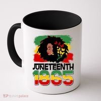 Juneteenth 1865 African American Black Woman Coffee Mug thumb 0