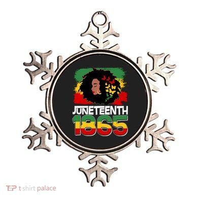 Juneteenth 1865 African American Black Woman Ornament