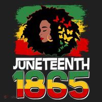 Juneteenth 1865 African American Black Woman Hat thumb 2