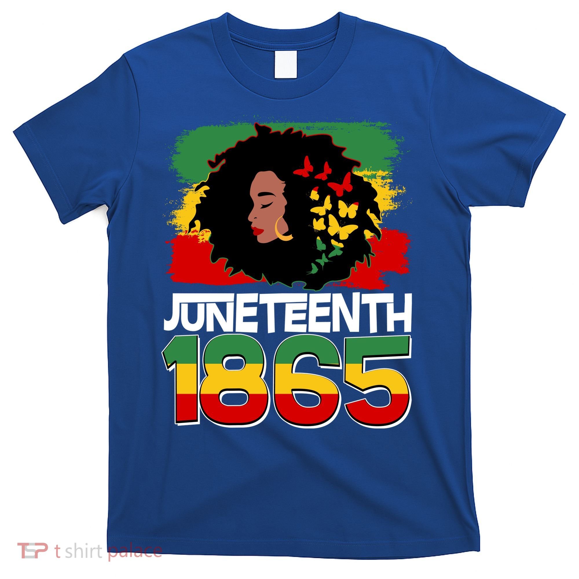 Juneteenth 1865 African American Black Woman T-Shirt