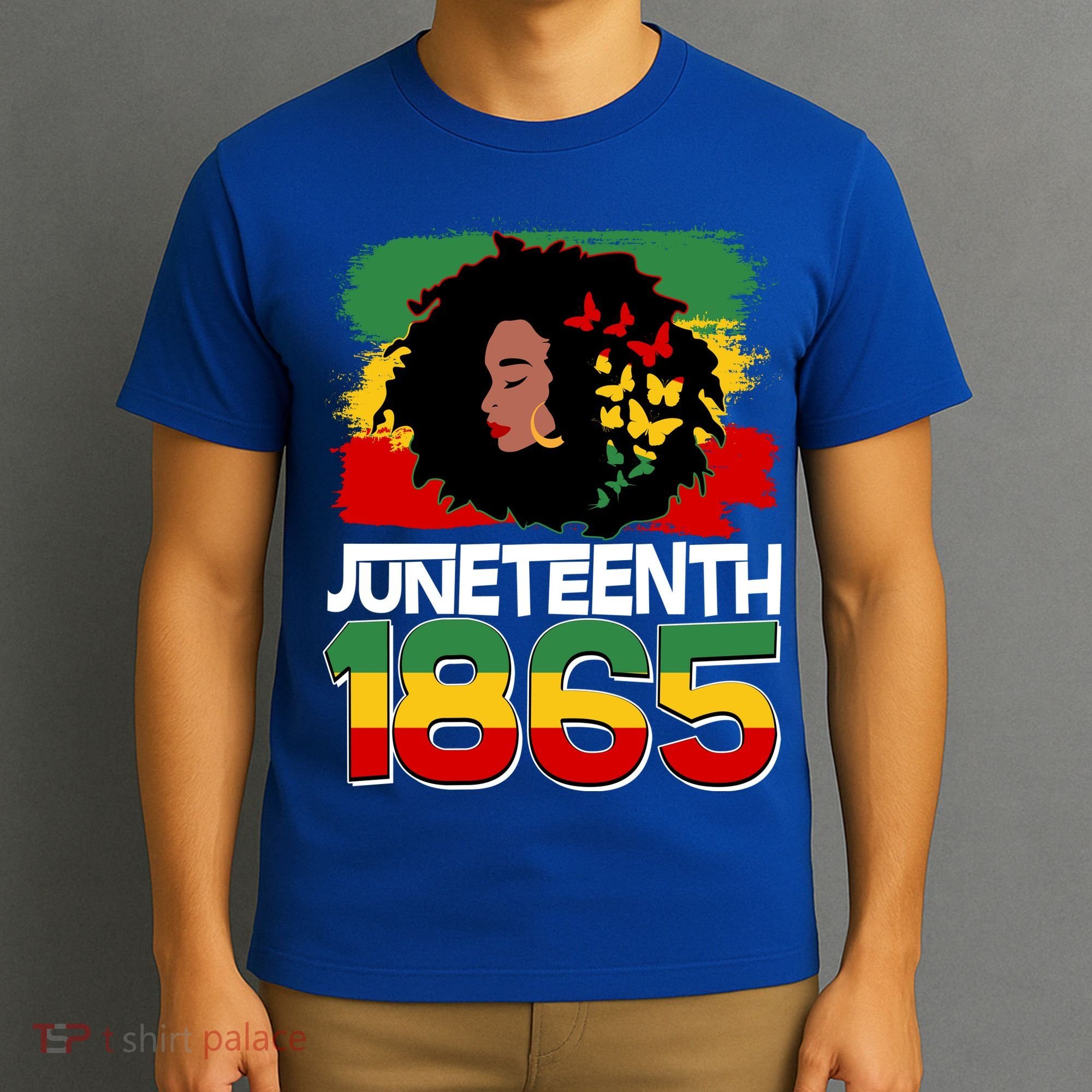 Juneteenth 1865 African American Black Woman T-Shirt