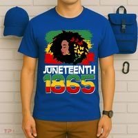 Juneteenth 1865 African American Black Woman T-Shirt thumb 6