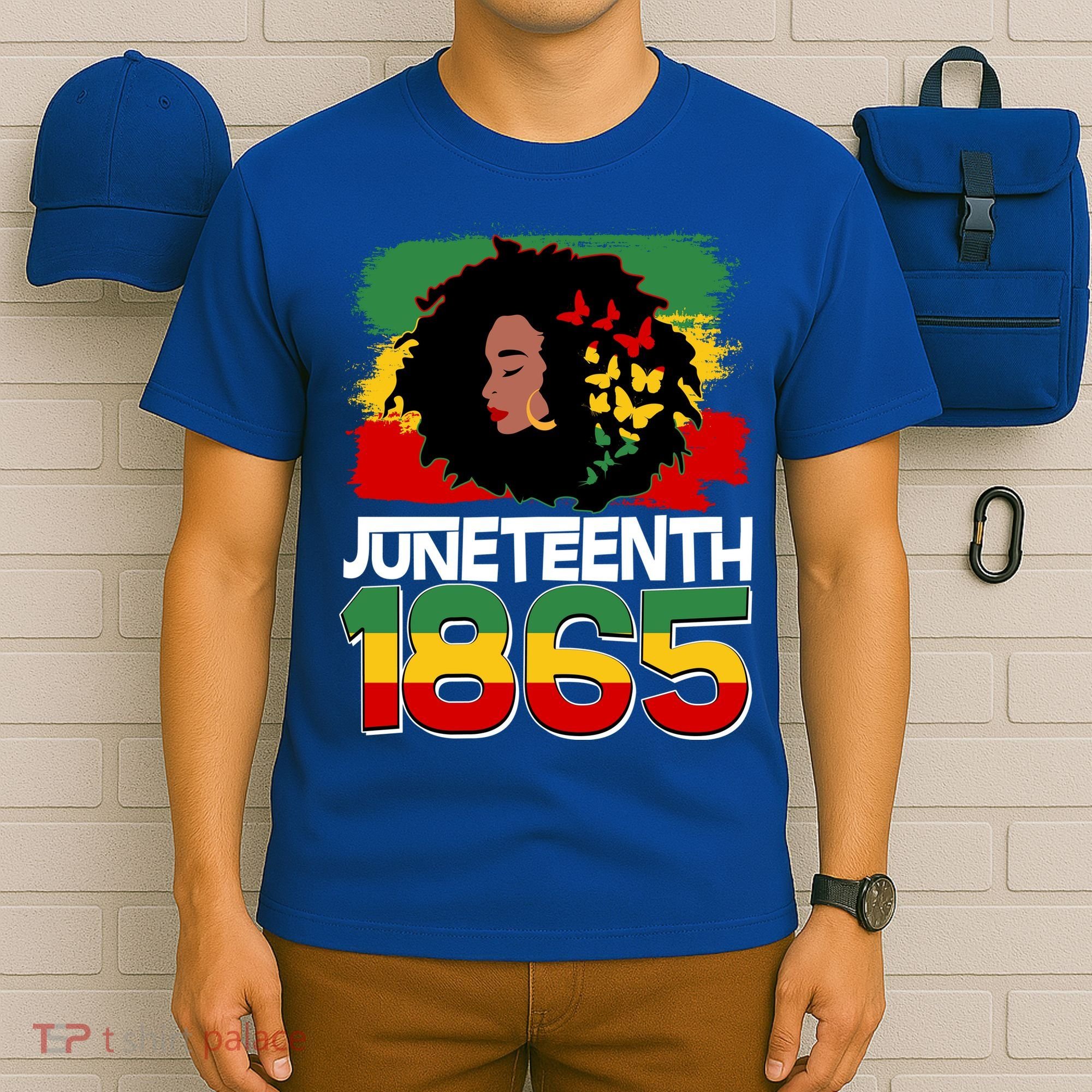 Juneteenth 1865 African American Black Woman T-Shirt