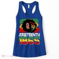 Juneteenth 1865 African American Black Woman Women's Tank Top thumb 0