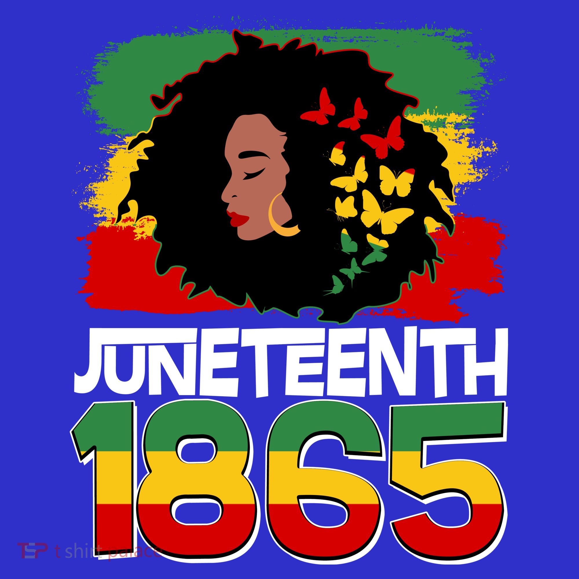 Juneteenth 1865 African American Black Woman Women's Tank Top