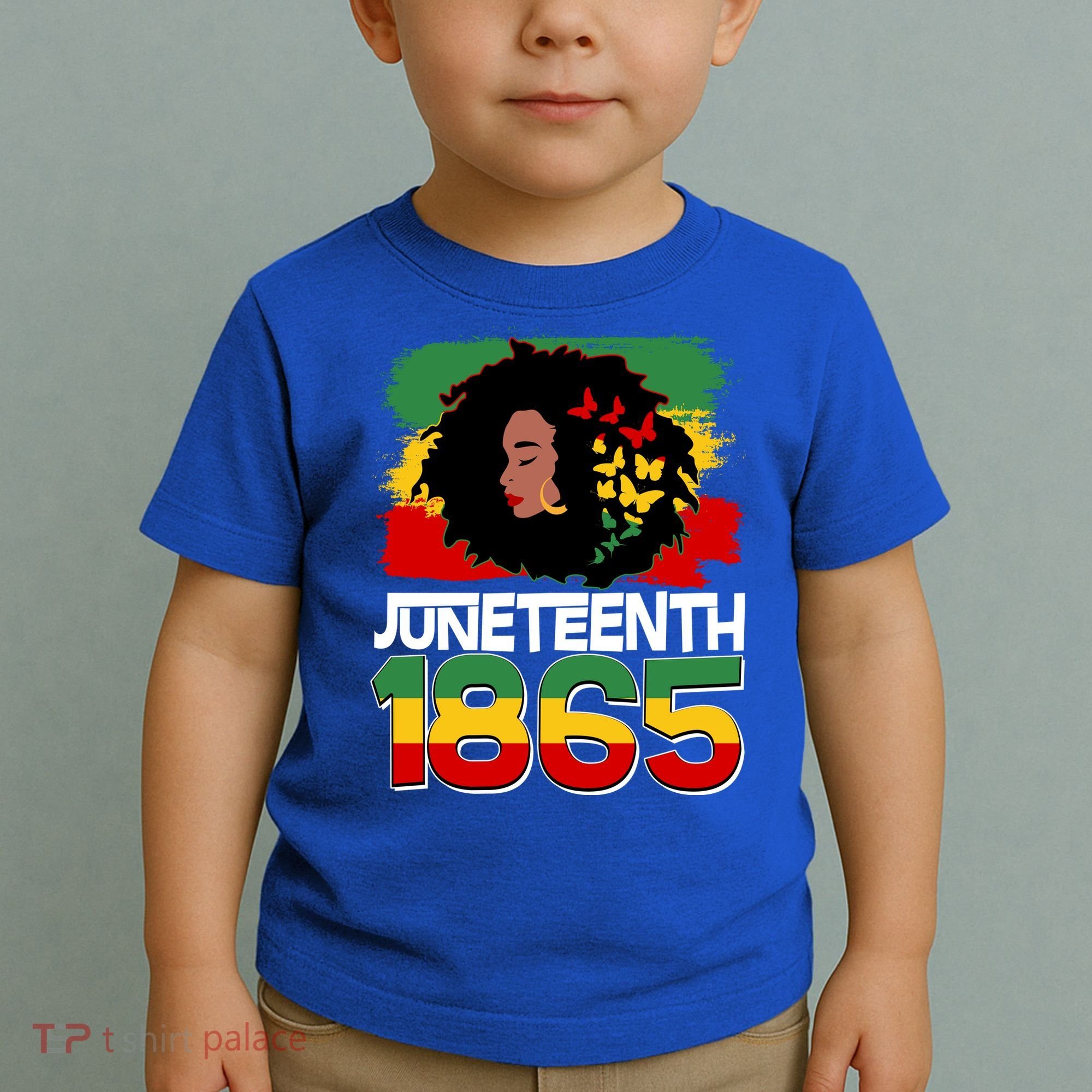 Juneteenth 1865 African American Black Woman Toddler T-Shirt