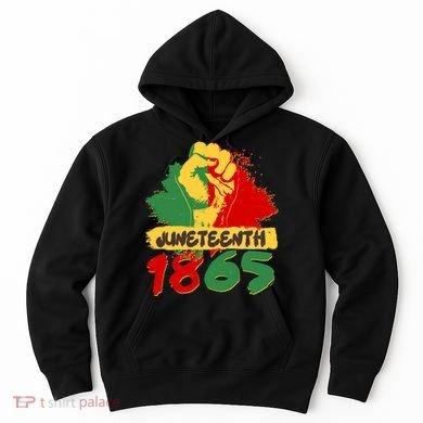 Juneteeth 1865 African Black American Holiday Hoodie