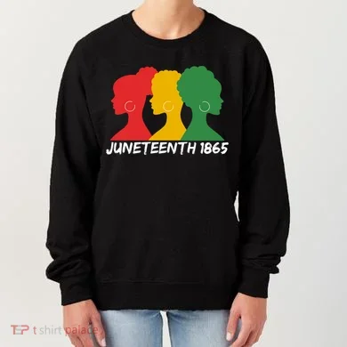 Juneteenth 1865 African Pride Women's Sweatshirt