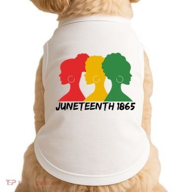 Juneteenth 1865 African Pride Doggie Tank