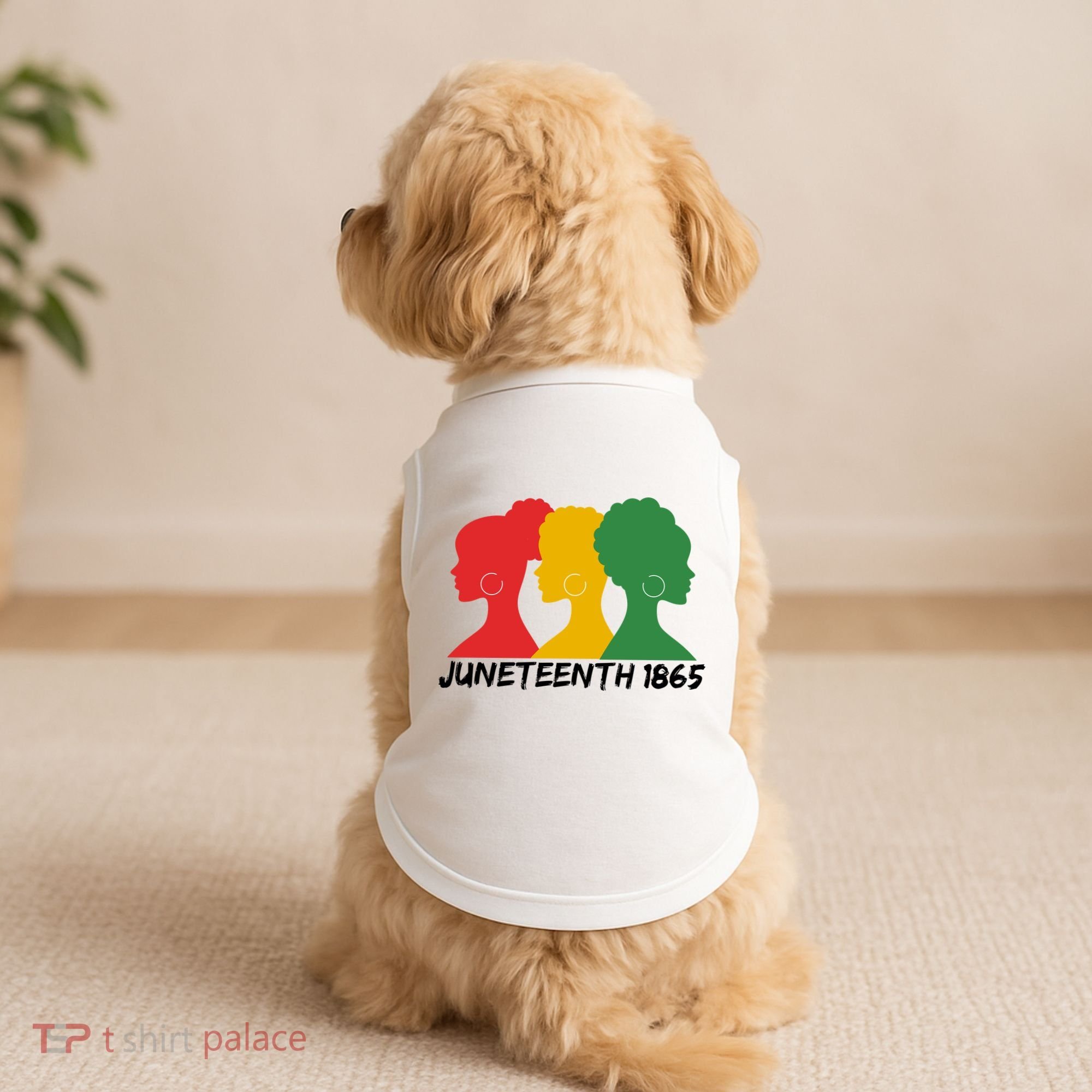 Juneteenth 1865 African Pride Doggie Tank
