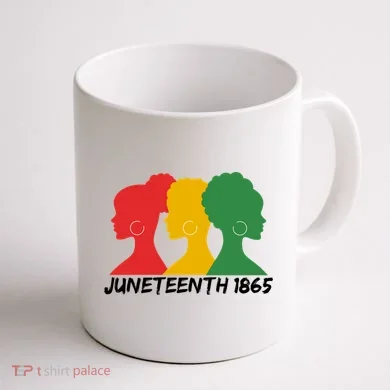 Juneteenth 1865 African Pride Coffee Mug back