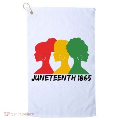 Juneteenth 1865 African Pride Golf Towel