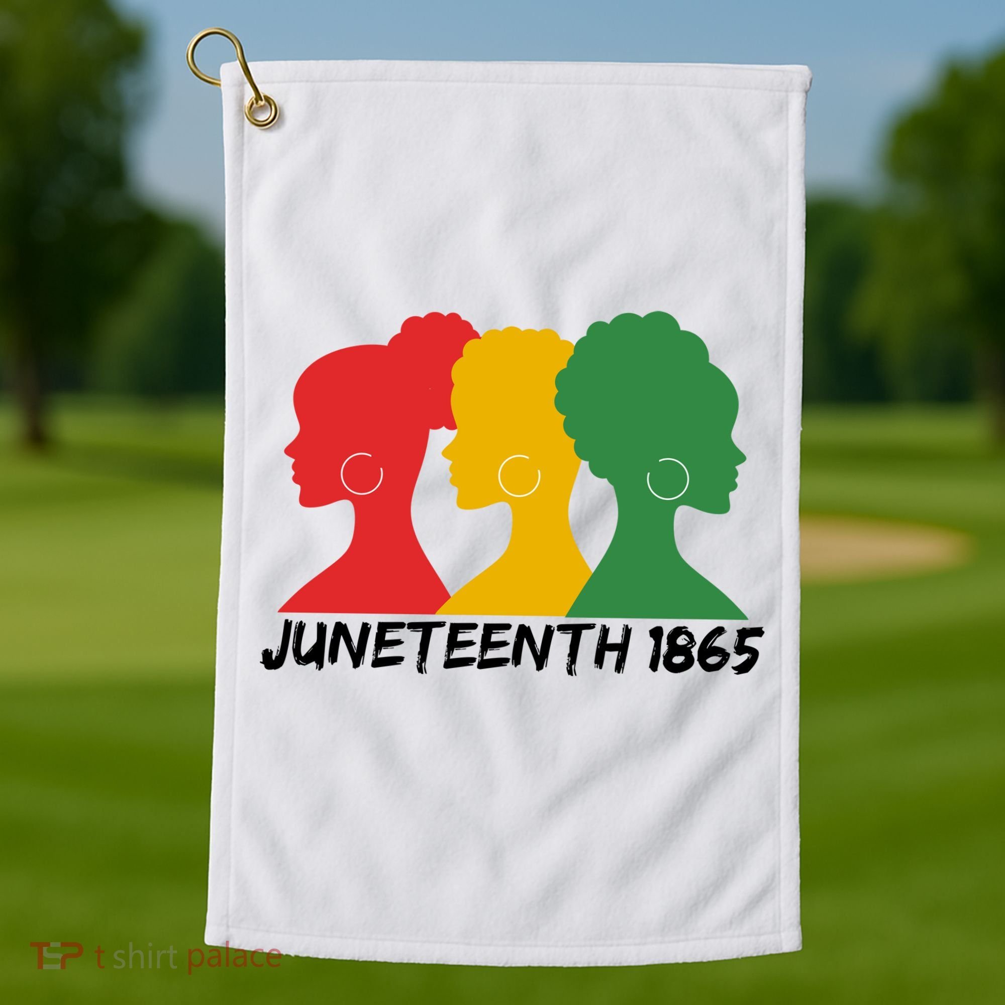 Juneteenth 1865 African Pride Golf Towel