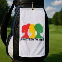 Juneteenth 1865 African Pride Golf Towel thumb 2