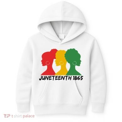Juneteenth 1865 African Pride Kids Hoodie