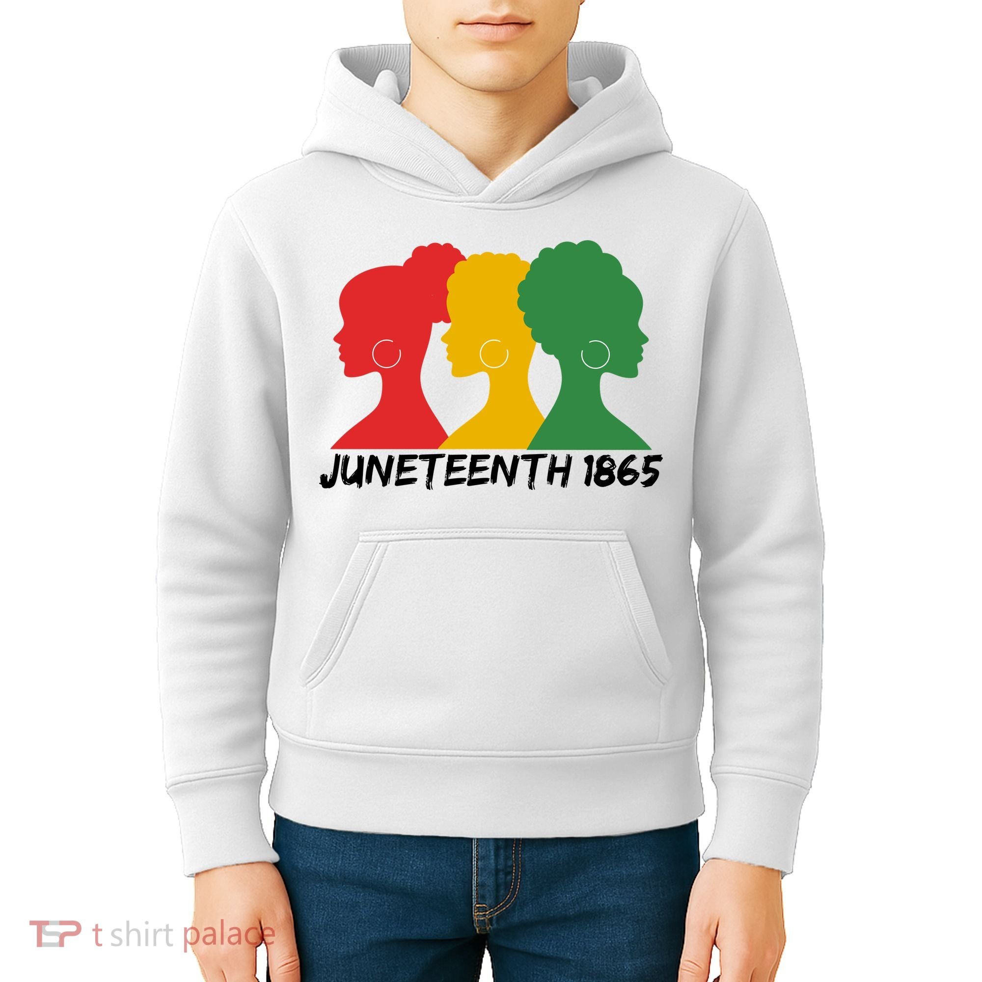 Juneteenth 1865 African Pride Kids Hoodie