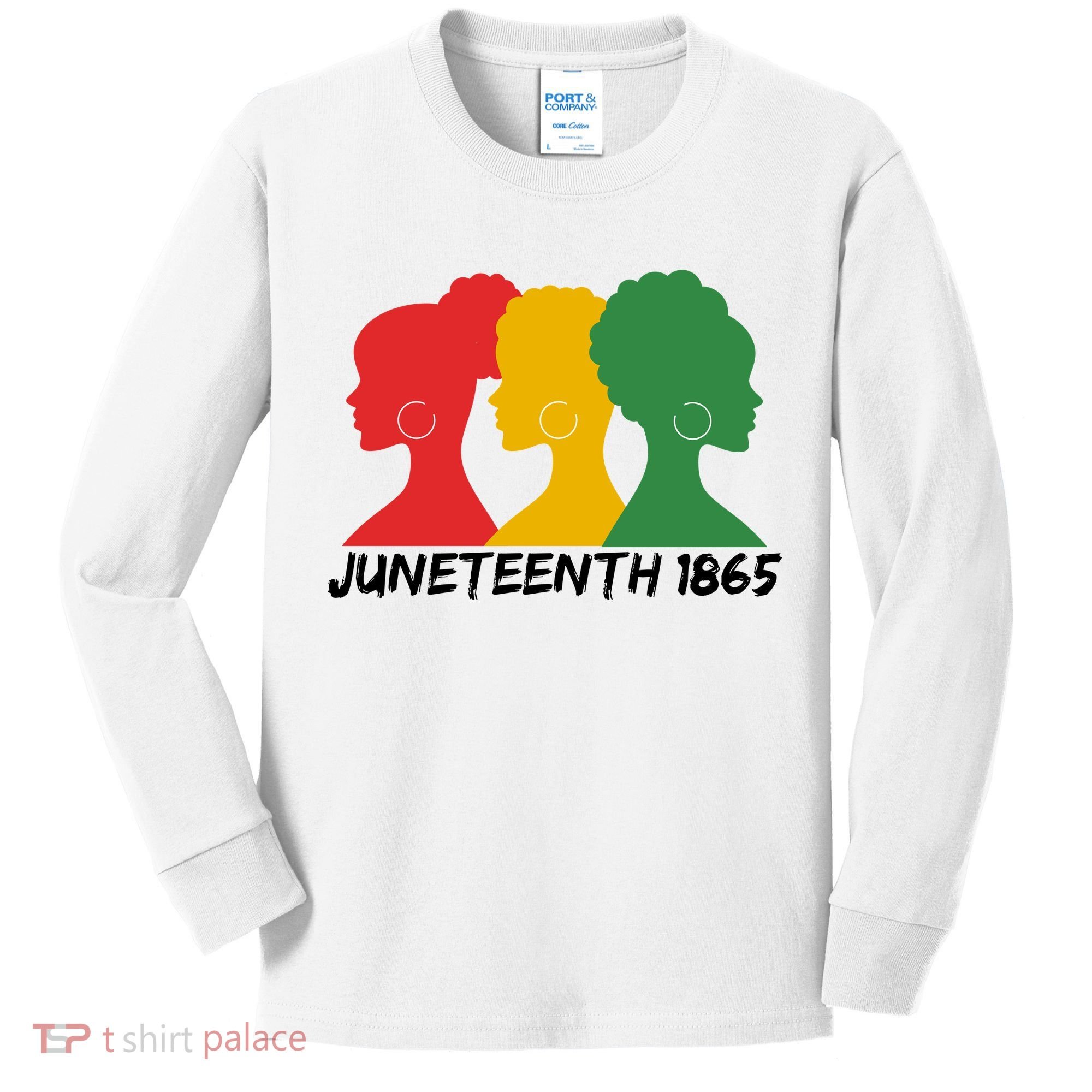 Juneteenth 1865 African Pride Kids Long Sleeve Shirt