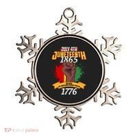 Juneteenth 1865 Because My Ancestors Weren't Free In 1776 Ornament thumb 0