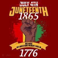 Juneteenth 1865 Because My Ancestors Weren't Free In 1776 Hat thumb 2
