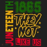 Juneteenth 1865 Black History Month They Not Like Us Beanie thumb 2
