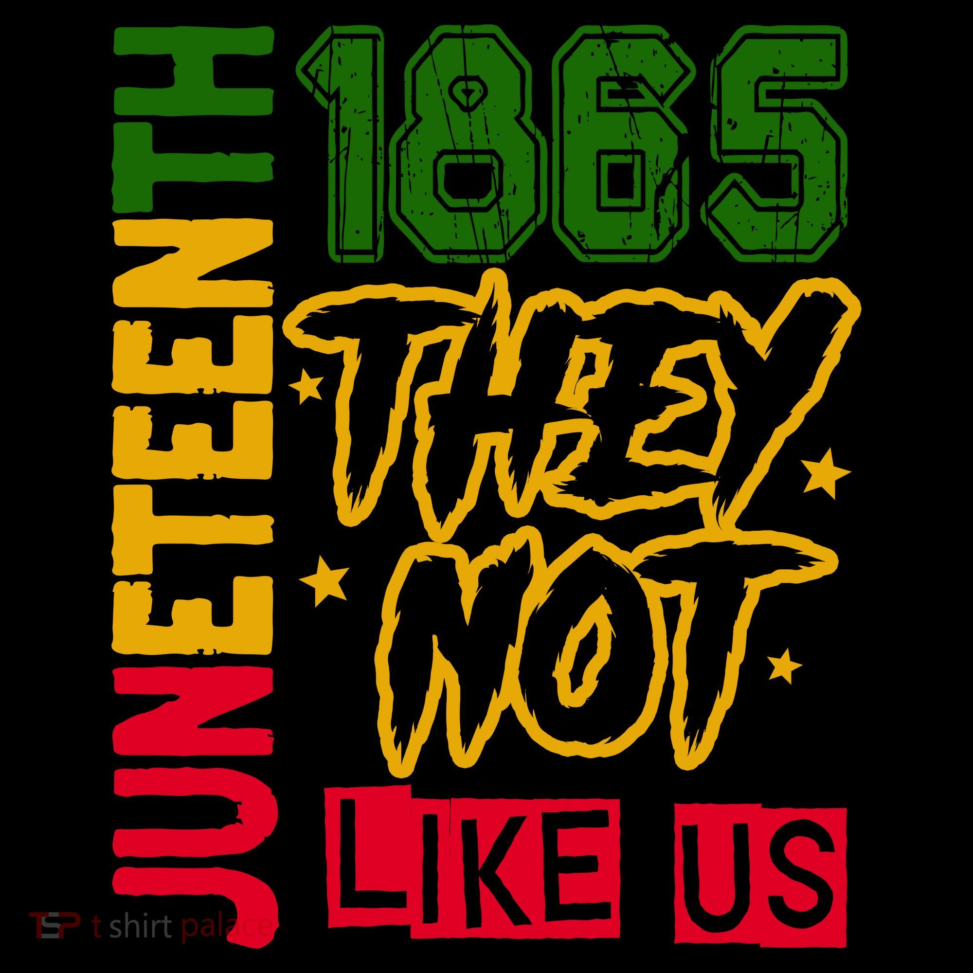 Juneteenth 1865 Black History Month They Not Like Us Women's Hoodie