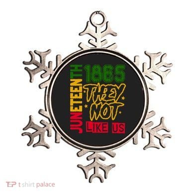 Juneteenth 1865 Black History Month They Not Like Us Ornament