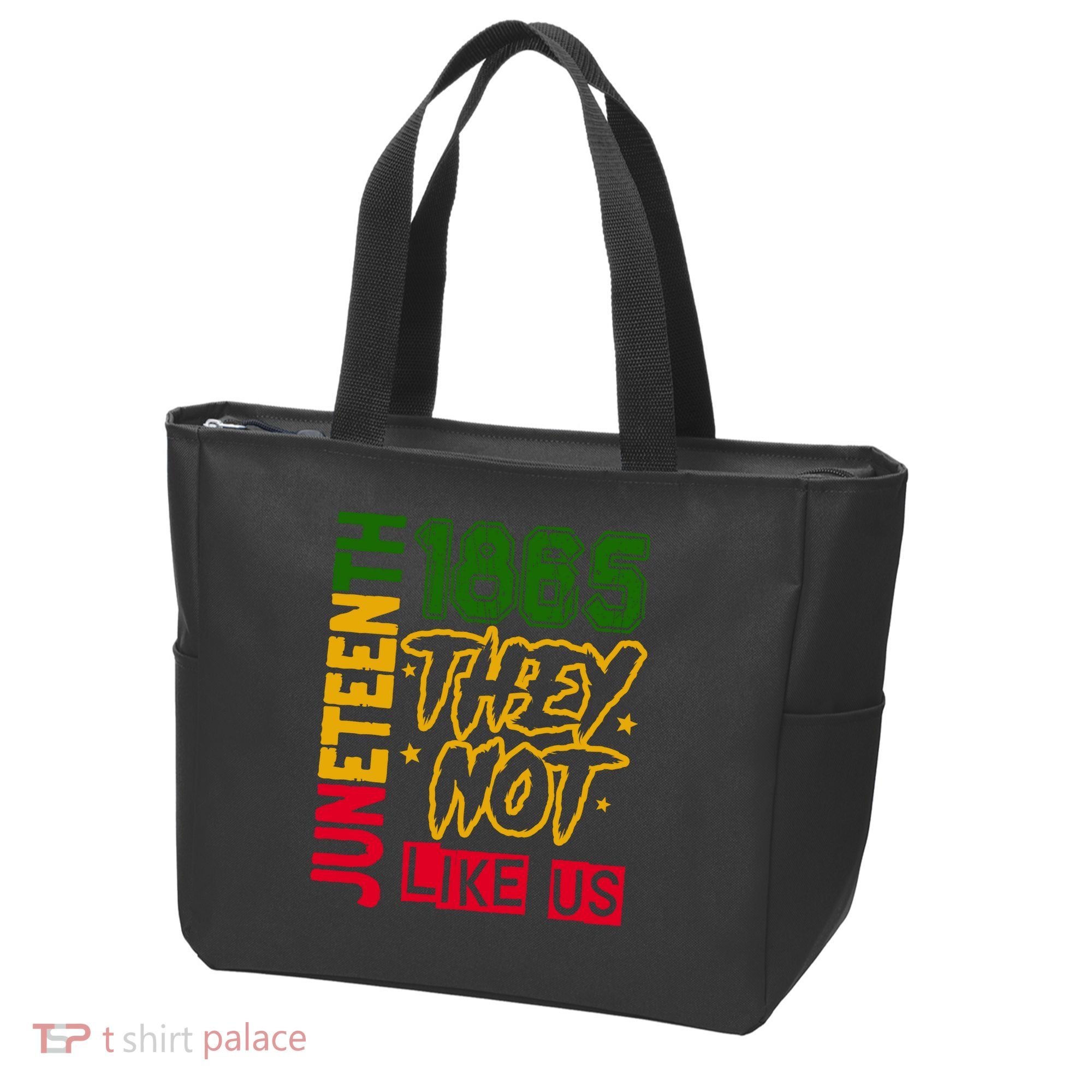 Juneteenth 1865 Black History Month They Not Like Us Tote Bag