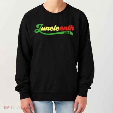 Juneteenth 1865 Celebration Graphic Women's Sweatshirt