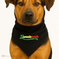 Juneteenth 1865 Celebration Graphic USA-Made Doggie Bandana thumb 1
