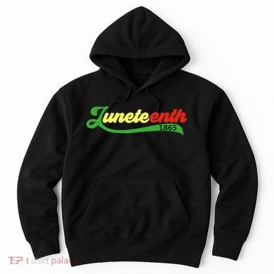 Juneteenth 1865 Celebration Graphic Hoodie