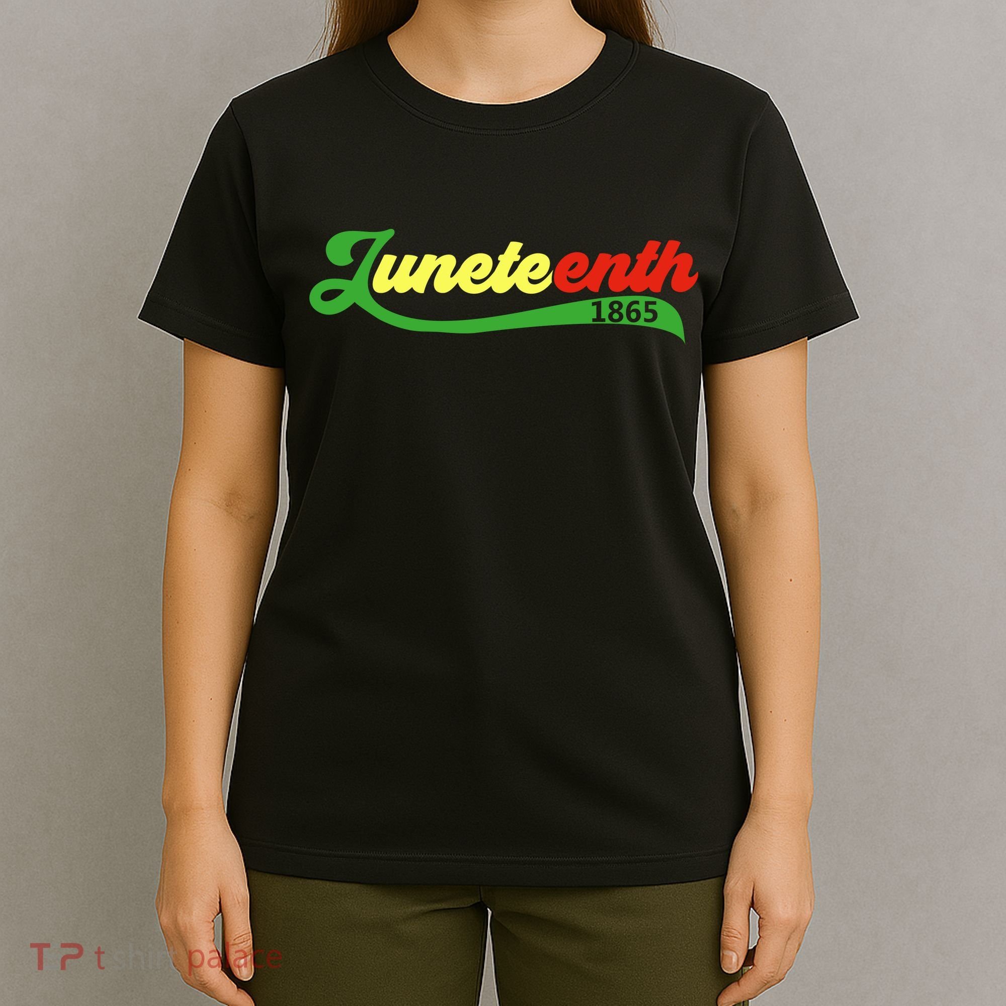 Juneteenth 1865 Celebration Graphic T-Shirt