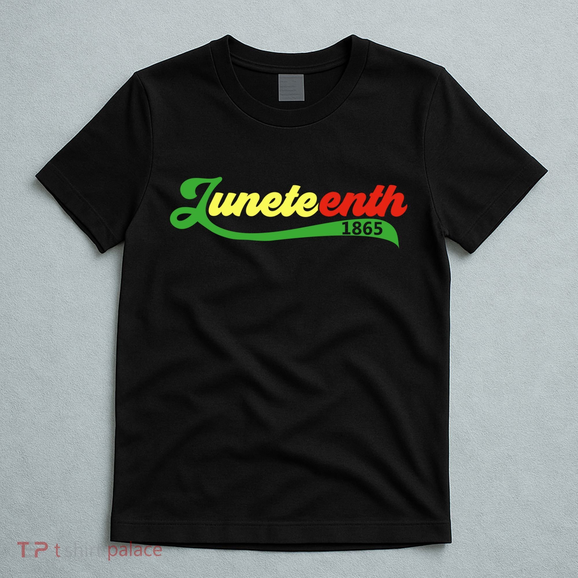 Juneteenth 1865 Celebration Graphic T-Shirt