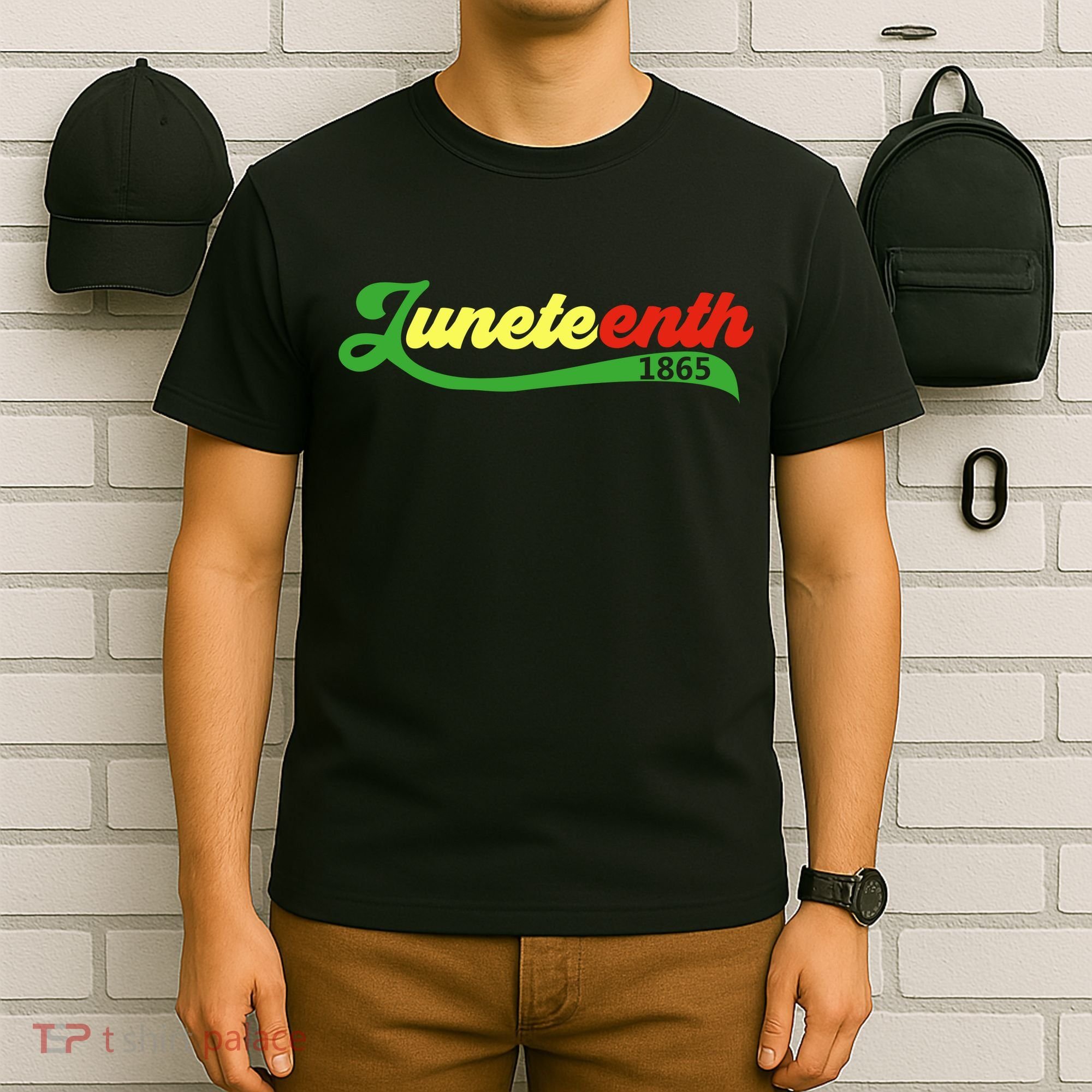 Juneteenth 1865 Celebration Graphic T-Shirt