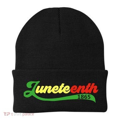 Juneteenth 1865 Celebration Graphic Beanie