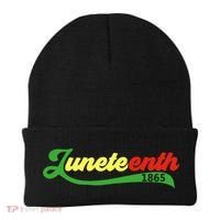 Juneteenth 1865 Celebration Graphic Beanie thumb 0