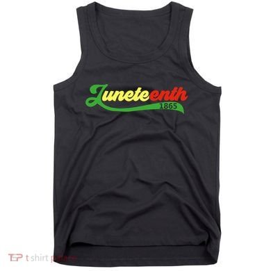 Juneteenth 1865 Celebration Graphic Tank Top