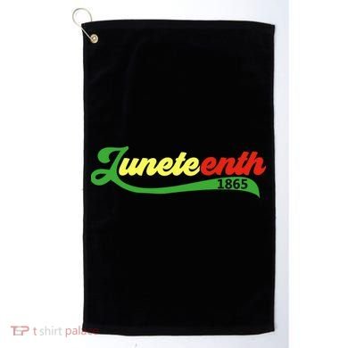 Juneteenth 1865 Celebration Graphic Golf Towel