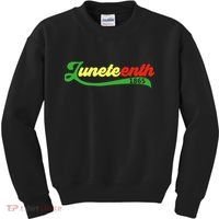 Juneteenth 1865 Celebration Graphic Kids Sweatshirt thumb 0
