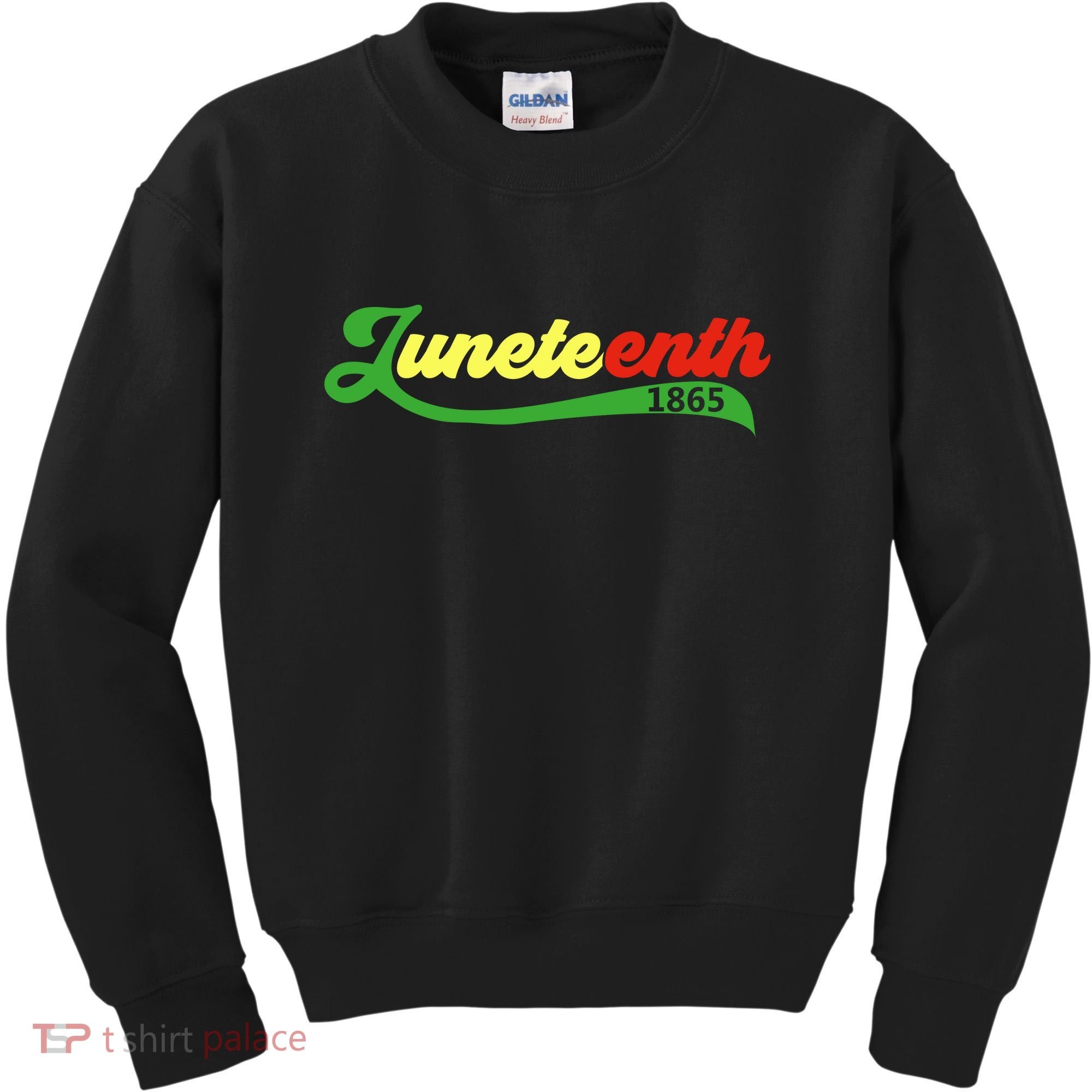 Juneteenth 1865 Celebration Graphic Kids Sweatshirt
