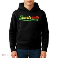 Juneteenth 1865 Celebration Graphic Kids Hoodie thumb 4