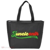 Juneteenth 1865 Celebration Graphic Tote Bag thumb 0