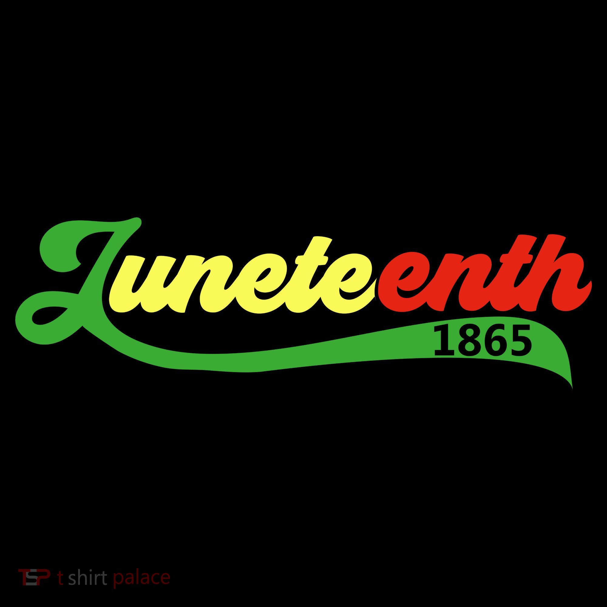 Juneteenth 1865 Celebration Graphic Tote Bag