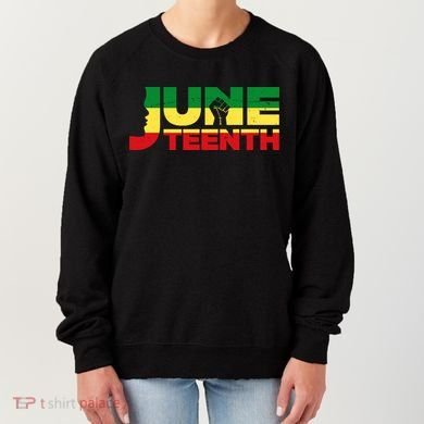Juneteenth 1865 Freedom Black Pride Women's Sweatshirt