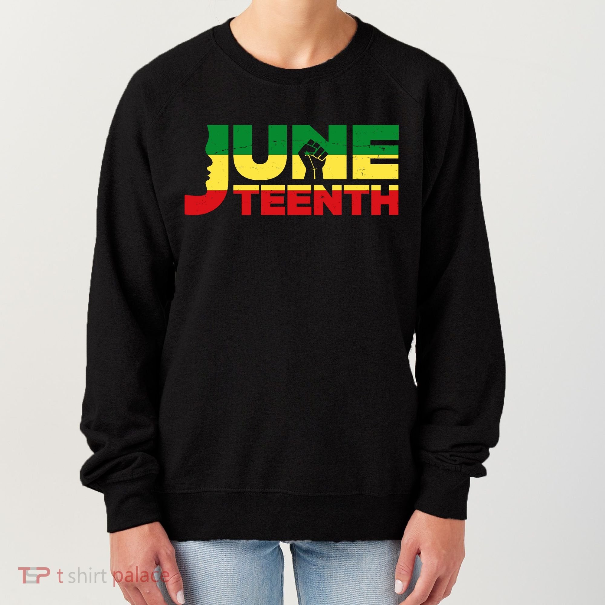 Juneteenth 1865 Freedom Black Pride Women's Sweatshirt